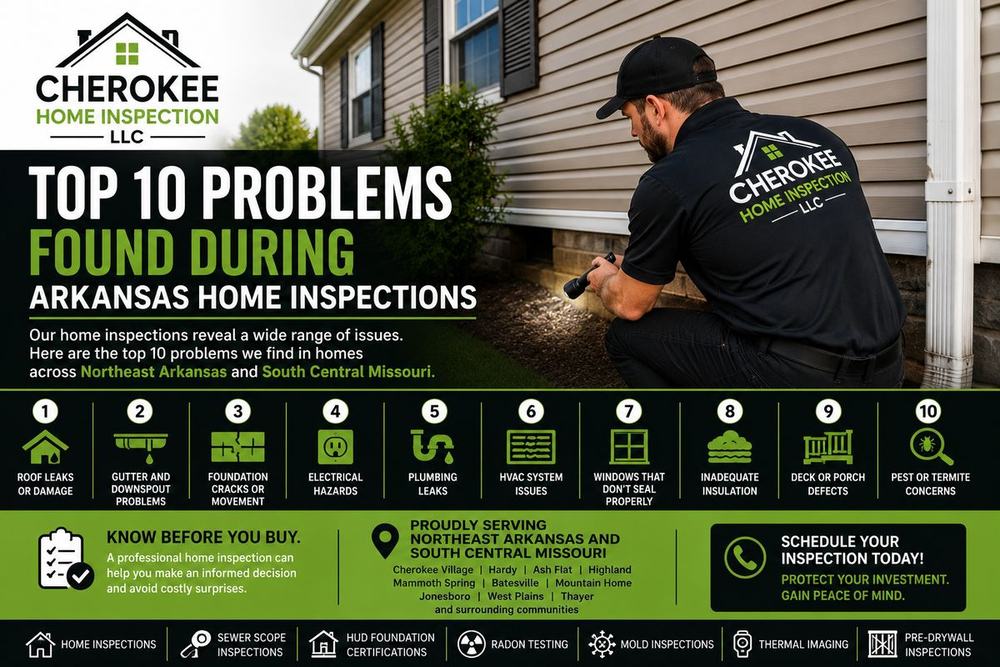 Top 10 Problems Found During Home Inspections That Every Homebuyer Should Know