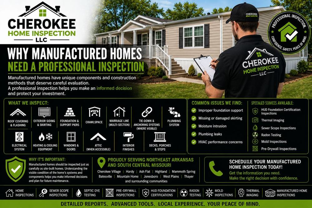 Why Manufactured Homes Need a Professional Home Inspection Before You Buy
